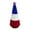 B, variant on 4.92in Patriotic Rope Wrapped Cone Decor, Handmade Red White Blue American Flag Tree for 4th of July Independence Day Memorial Day Table Centerpiece