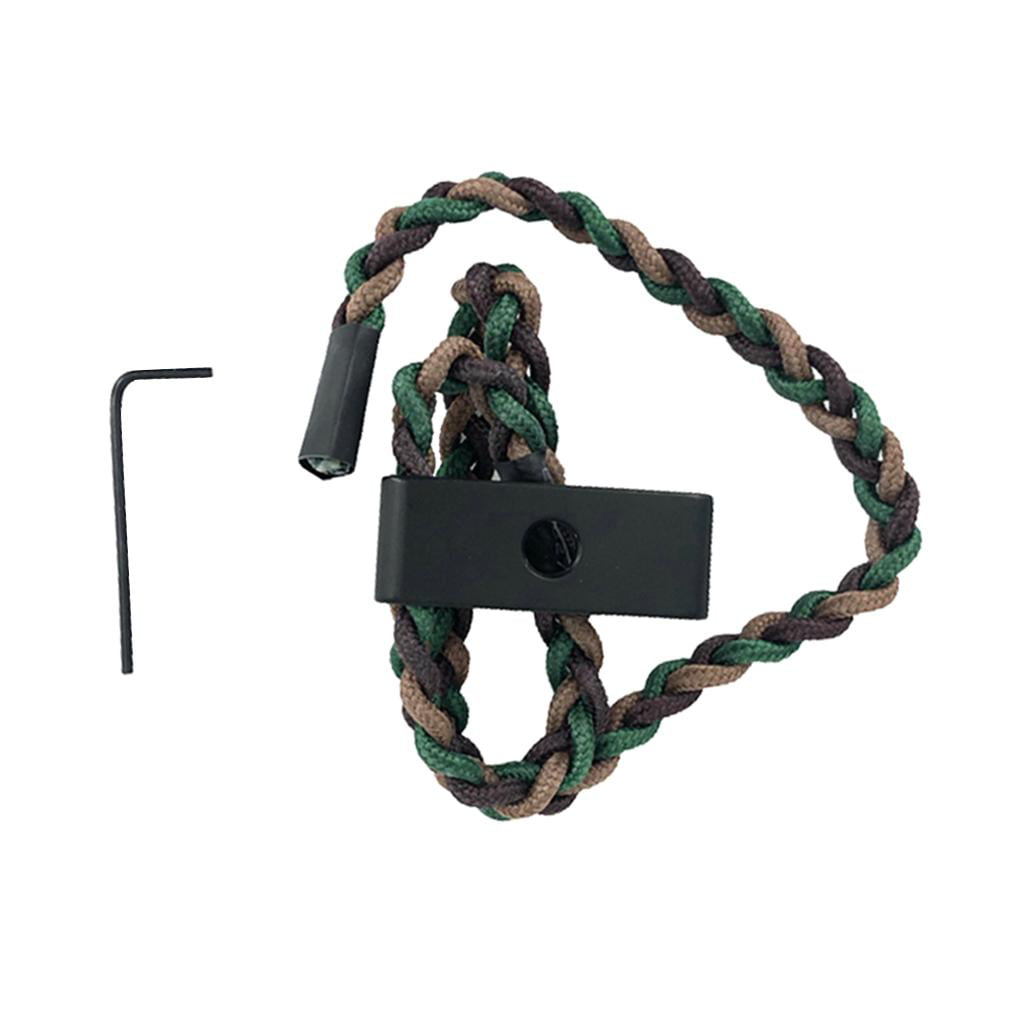Durable Hunting Target Shooting Archery Compound Bow Wrist Sling Strap 