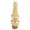 Brass, variant on Baldwin Steeple Tip for Square Corner Hinge (Set of 2)
