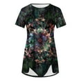 thumbnail image 4 of Womens Tops Dressy Casual V Neck Womens Shirts Loose Fit Womens Country Graphic Tees Vintage Trendy, 4 of 5