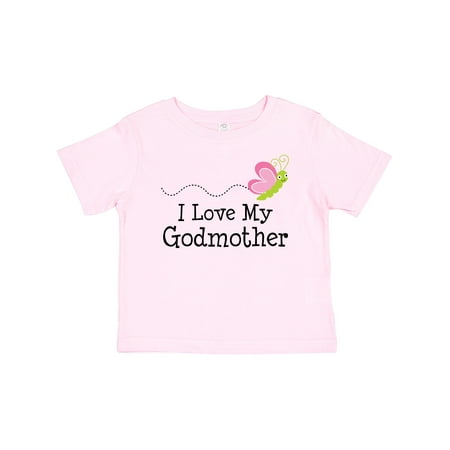 

Inktastic I Love My Godmother Gift Baby Girl T-Shirt