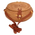thumbnail image 4 of Hand Made Bag,Rattan Hand Made Bag Rattan Shoulder Bag Handwoven Shoulder Bag High-Precision Functionality, 4 of 12