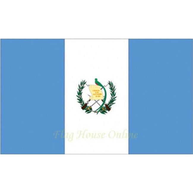 Guatemala Flag 3x5 Annin 193162 NYL-GLO High Quality Made USA  Priority Shipping 