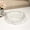 White, variant on Popcorn Bowl,Salad Bowl,Clear Plastic Serving Bowl, Round Multipurpose Bowl, Reusable Transparent Tray for Fruit Salad Snack Popcorn Party Serving(White)