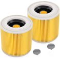 thumbnail image 1 of Newway 2 Pack Cartridge Filter compatible Wd3 Premium Wd2 Wd3 Wd3p Wd3 Mv2 Mv3 Filter Wd3 compatiblement Filter compatible Krcher Vacuum Cleaner 6.414, 1 of 5
