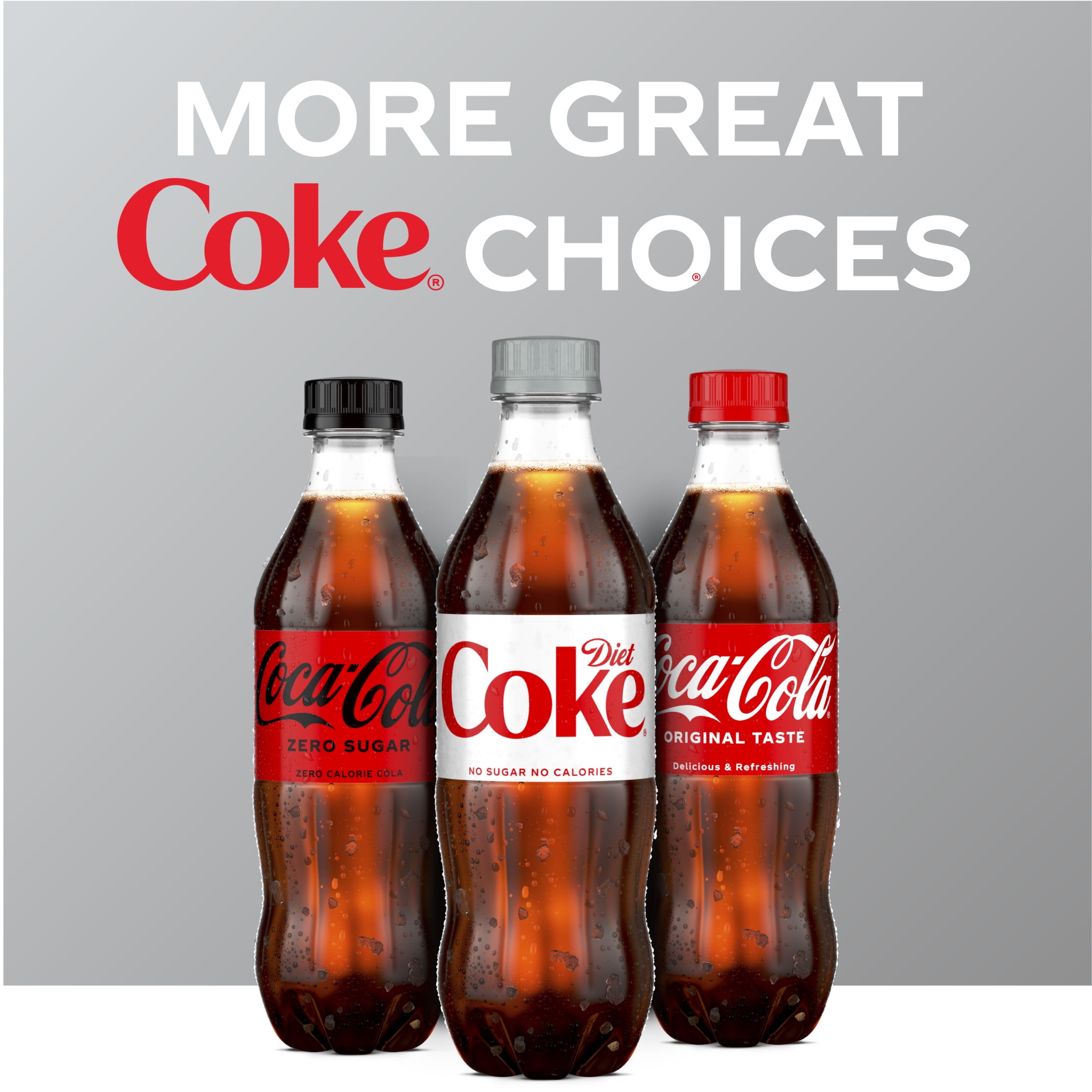 Diet Coke Diet Cola Soda Pop, 16.9 fl oz Bottles, 24 Pack