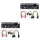 thumbnail image 2 of Methold PCI-E 1x a 6x Powered USB3.0 Extender Card Board Portable Mini Home Computer Adapter Ranura negra Cable rojo Cable rojo con ranura negra 2piezas, 2 of 6