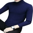 thumbnail image 1 of Chandail à Col Roulé pour Homme, Tricot, Haut, Mode Urbaine, 1 of 4