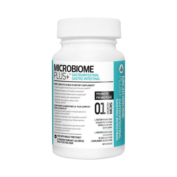 Microbiome Plus+ Probiotic Lactobacillus Reuteri NCIMB 30242