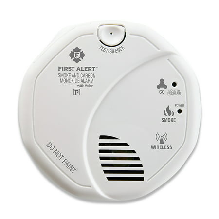 First Alert SCO501CN-3ST Battery Operated Combination Smoke and Carbon Monoxide Alarm with Voice (Best Location Of Carbon Monoxide Detector)