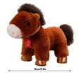 thumbnail image 2 of Horse Plush Toys 5.9" Emotional Support Plush Horse Stuffed Toys Horse Toys Horse Plushies Comforting Cuddles Soft Plush Toy Cute Birthday Gifts Graduation Gifts Easter Gifts Christmas Gifts, 2 of 4
