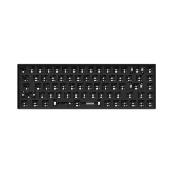 Keychron K6 Pro Wireless Custom Mechanical Keyboard Barebone Version, QMK/Launcher Programmable Macro, Hot-Swappable 65% Layout, RGB Backlit Office Gaming Keyboard for M