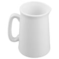 thumbnail image 6 of FRCOLOR Ceramic Milk Jug Milk Creamer Pitcher Cup with Handle Creamer Dispenser White Ceramic Pitcher Vase for Coffee Tea Milk Sauce, 6 of 8