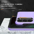thumbnail image 7 of for Samsung Galaxy S23 Case, 360° Rotatable Ring Holder Kickstand Dual Layer Military-Grade Drop Tested Protection Support Car Holder Mount Magnetic Absorbing Bumper Phone Case, Purple, 7 of 7