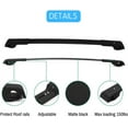 thumbnail image 5 of NIXFACE Cross Bars Fit for Mercedes Benz GLK 2009-2015 Aluminum Top Rails Carrier Bag Luggage, 5 of 5