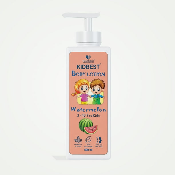 HealthBest Kidbest Body Lotion for Kids AntiBacterial Normal Skin, Sensitive Skin & Dry