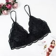 thumbnail image 2 of Women's Lace Bra and Panty Sets Lace Matching 4 Piece Lingerie Set, 2 of 6