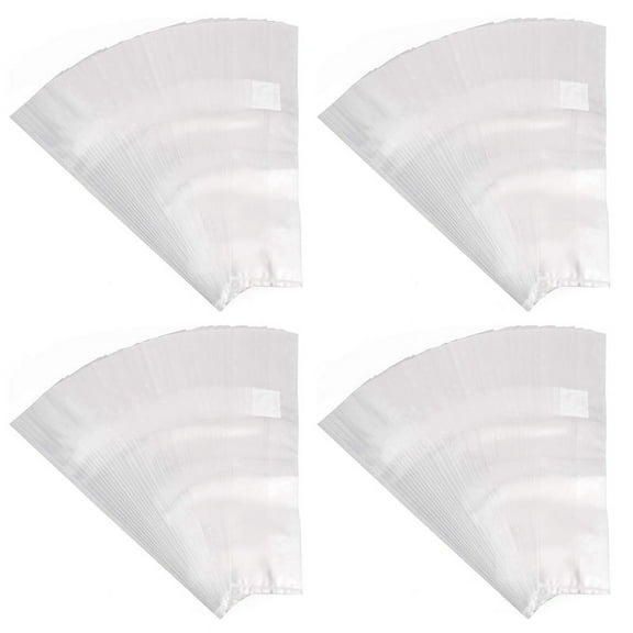 400Pcs Mushroom Growing Bag Spawn Bags Thick 6  Bags 5.9inchx13.8inch 0.2 Micrometre Filter Breathable Autoclavable