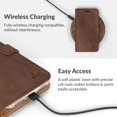 thumbnail image 4 of Snakehive Vintage Wallet for Apple iPhone Xs Max || Real Leather Wallet Phone Case || Genuine Leather with Viewing, 4 of 5
