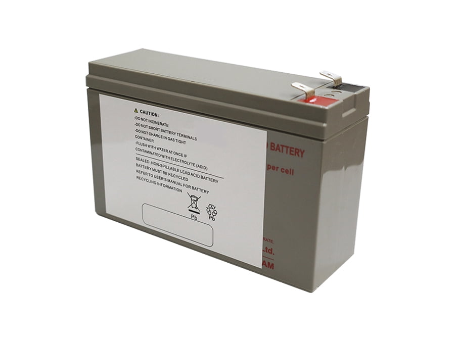 APCRBC106-PW SEALED LEAD ACID BATTERY FOR APC BACK-UPS BGE90M, BGE90M-CA, BE400-CP, BE400-FR, BE400-GR, BE400-IT, BE400-KR, BE400-RS, BE400-SP, BE400-UK