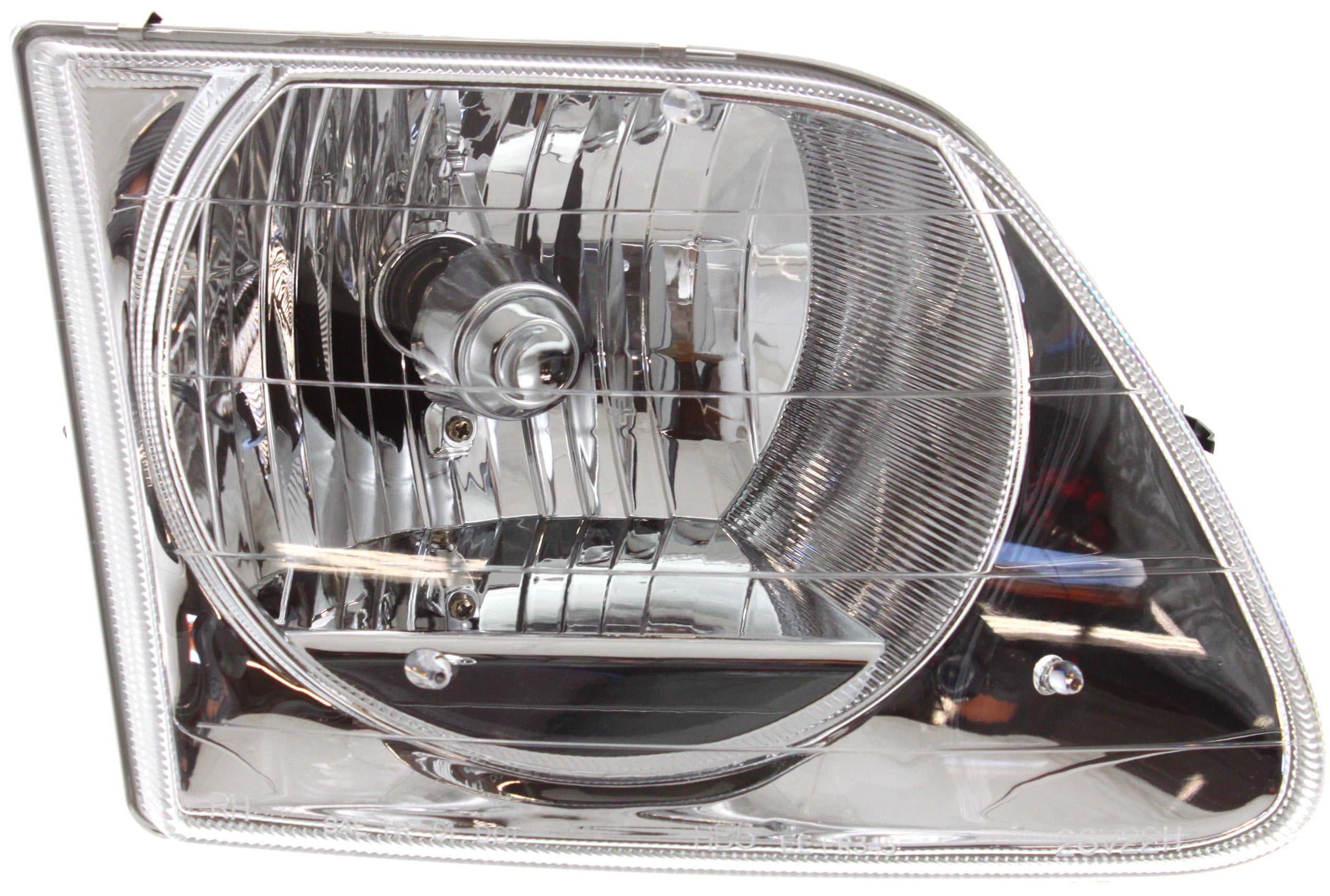 Headlight Compatible With 2004 Ford F-150 Heritage 1997-1999 F-250 Right Passenger Halogen With bulb(s)