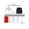thumbnail image 2 of Rokka&Rolla Boys' Swim Shorts with Compression Liner, 2 of 10