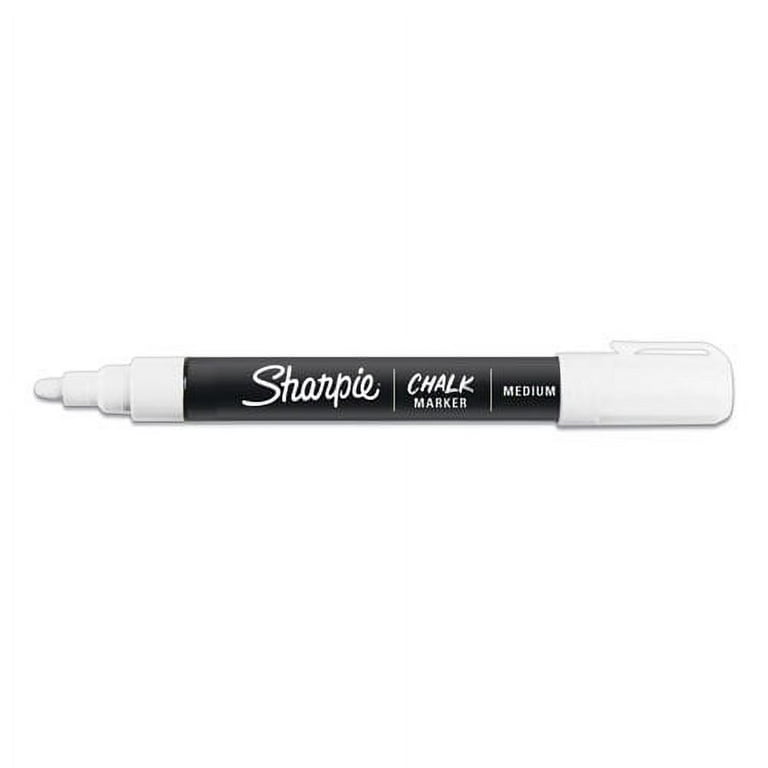 Wet-Erase Chalk Marker, Medium Bullet Tip, White, 2/Pack Wet-Erase Chalk Marker, Medium Bullet Tip, White, 2/Pack
