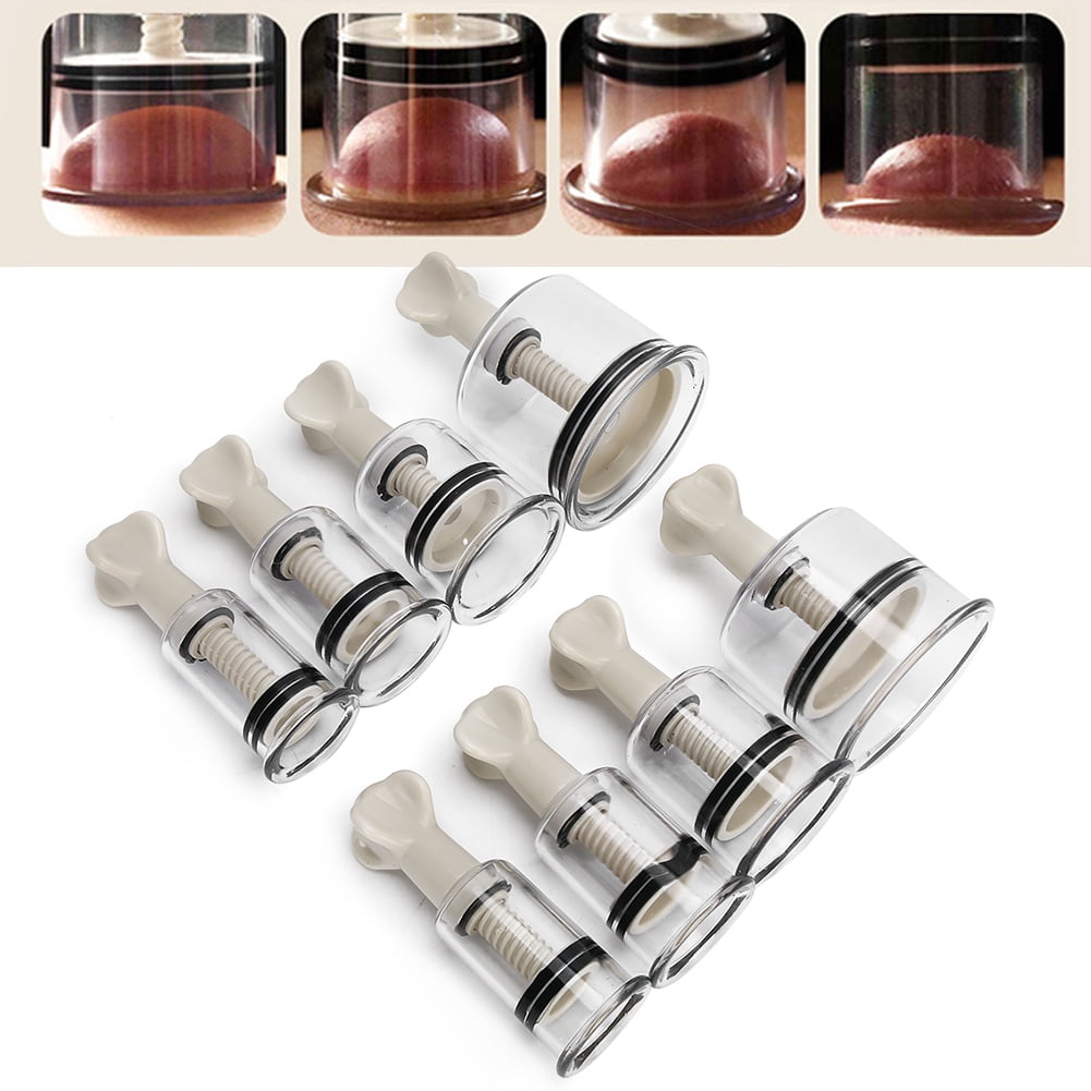 Rotational Cupping Set Massage Cupping Cup 8pcs Hand Twisting
