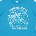 thumbnail image 4 of Inktastic Summer Vacation Mode Newport Beach California Boys or Girls Toddler T-Shirt, 4 of 5