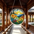 thumbnail image 5 of Acrylic Jigsaw Puzzle Suncatcher-Galactic Colorful Birds, Stained Glass Window Hanging, Home Decor Creative Mom Gifts, Birthday Gifts for Women,Wife, Sisters, Aunt, Besties 7.4in, 5 of 6