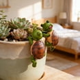 thumbnail image 4 of 2 Piece Flowerpot Turtle Flowerpot Crawling Turtle Flowerpot Hanging Cute Flowerpot, 4 of 9
