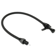 Lokar XTD-34L60EFM LOCXTD-34L60EFM MIDNIGHT SERIES HI-TECH FLEXIBLE BRAIDED STAINLESS TRANSMISSION DIPSTICK
