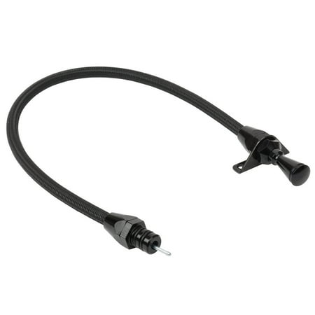 Lokar XTD-34L60EFM LOCXTD-34L60EFM MIDNIGHT SERIES HI-TECH FLEXIBLE BRAIDED STAINLESS TRANSMISSION DIPSTICK