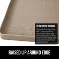 thumbnail image 6 of Gorilla Grip Waterproof Silicone Under Sink Mat with Lip for Kitchen and Bathroom, 34 x 22 in, Beige, 6 of 10