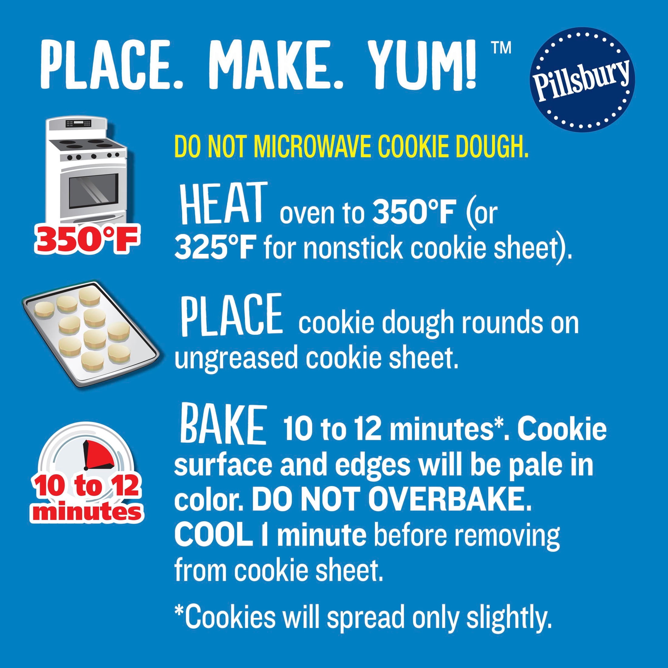 Pillsbury Ready to Bake! Snowman Shape Sugar Cookie Dough, 20 Cookies, 9.1 oz