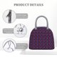 thumbnail image 4 of Balery Blackberries Bolsa de Almuerzo para Mujeres, Caja de Almuerzo, Bolsa de Almuerzo Pequeña Impermeable, Tote de Almuerzo Reutilizable con Gran Capacidad, 4 of 6