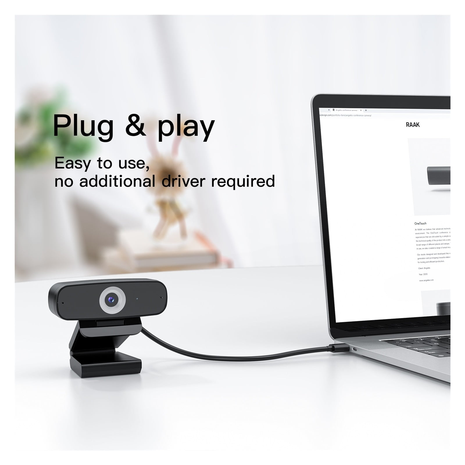 Webcam 1080p HD With Stereo Microphone Streaming For Conferencing, Live Streaming, Recording ,Full Clarity