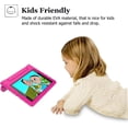thumbnail image 6 of For iPad 7th Generation Case for Kids with Tempered Glass Screen Protector – iPad 10.2 inch 2019 Case for Kids Shock Proof Protective Heavy Duty Cover with Handle Stand for 2019 Apple iPad 10.2 Pink, 6 of 11