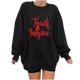 thumbnail image 1 of Sudadera con estampado de cambio de cuello redondo de manga larga suelta divertida vintage para mujer Pompotops  gfhjh3128, 1 of 6