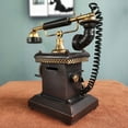 thumbnail image 5 of [No Power Required Vintage Telephone] Vintage Telephone Model Prop, European Retro Decor, Cast Iron, No Power Required, Home & Kitchen Decor, Collectible Money Bank, Party Favor, 5 of 8