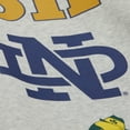 thumbnail image 4 of Men's Mitchell & Ness Gray Notre Dame Fighting Irish All Over Print Sweatshirt, 4 of 5