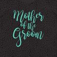 thumbnail image 4 of Inktastic Wedding Mother of the Groom in Teal Women's Plus Size T-Shirt, 4 of 5