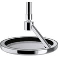 thumbnail image 3 of Kohler K-26301-G Statement 1.75 GPM Single Function Rain Shower Head - Nickel, 3 of 7
