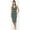 Green - variegated, variant on Hurley Womens Alexa Midi Dress, Green, X-Large