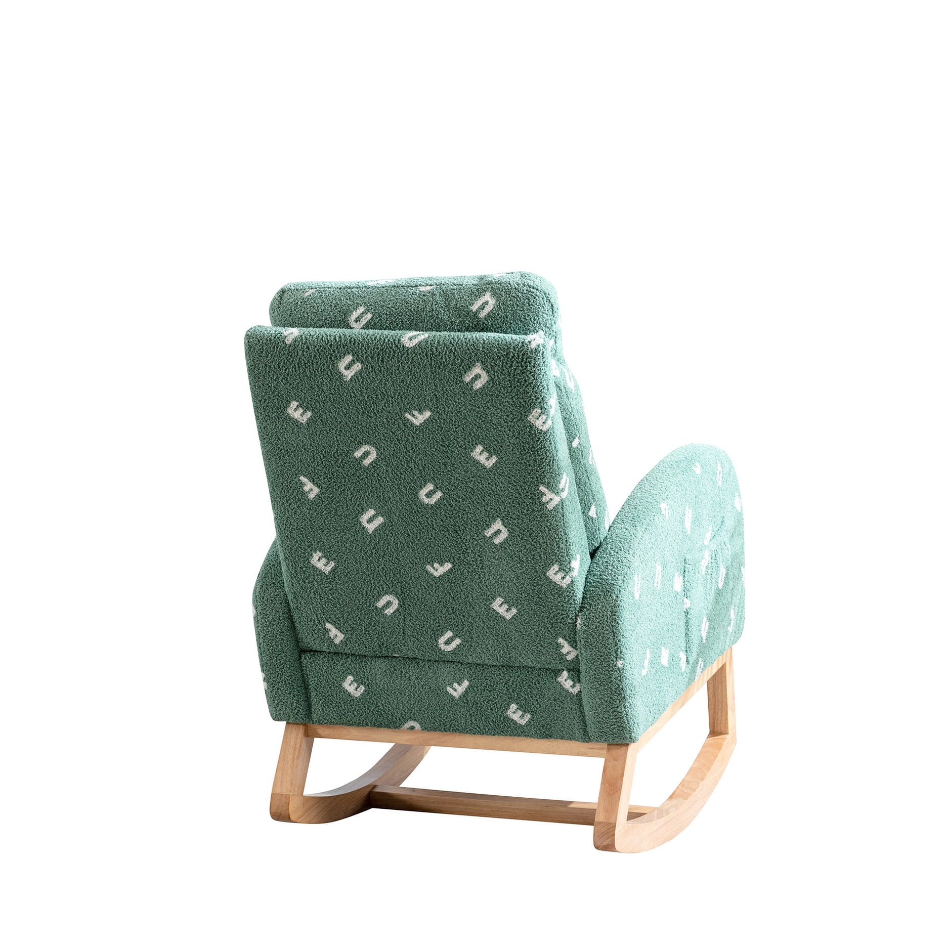 26.8"W Rocking Chair for Nursery / Comfortable Foam Filling