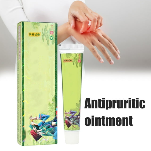 Crema antipruriginosa de 15G para eczema para aliviar la picazón y la dermatitis, crema para el cuidado de la piel