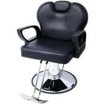 thumbnail image 4 of Ergonomic Design Adjustable Height & Reclining 135°" Barber Chair Hydraulic Salon Spa Furniture "Stable Base" Stylish Beauty Equipment, 4 of 15
