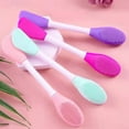 thumbnail image 7 of Cleaning Brush Double Head Silicone Face Wash Tool for Blackhead Removal and Massage Action, 7 of 7