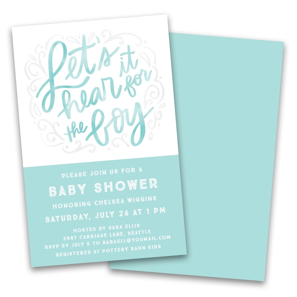 walmart baby shower invitations photo center