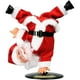 thumbnail image 3 of Cantando Bailando Papá Noel Navidad Muñecas musicales eléctricas giratorias invertidas Regalo de Navidad, 3 of 5